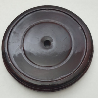 Chinese onderzetter, rood-bruin 